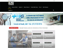 Tablet Screenshot of ilhacarioca.com.br